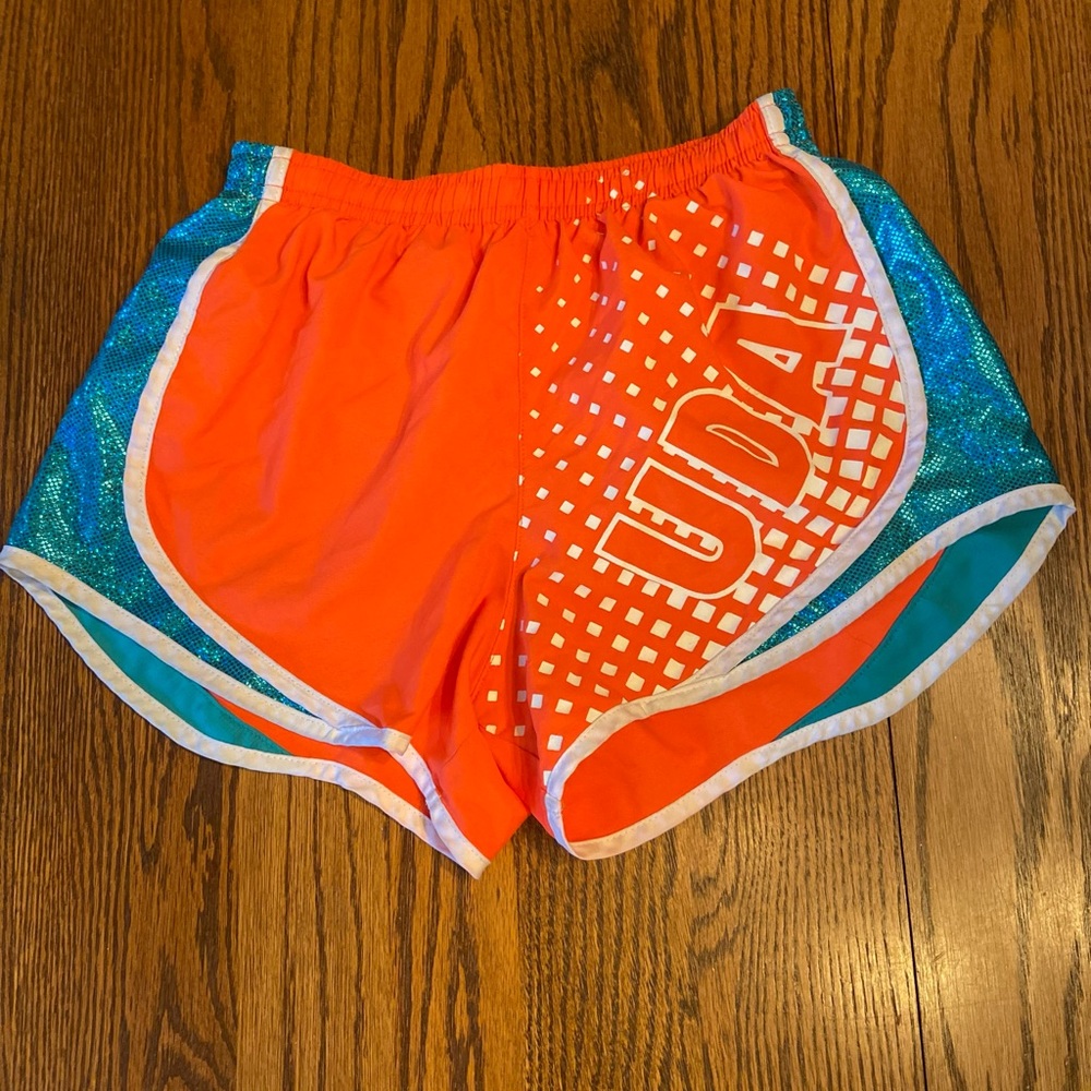 Varsity dance shorts
